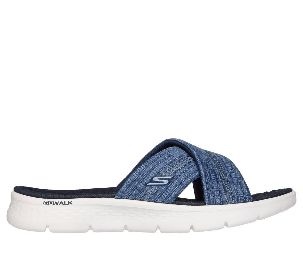 Skechers GO WALK FLEX SANDAL - IMPRESSED Damen Sandalen blau