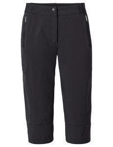Vaude Farley Stretch Capri Wanderhose Damen schwarz NEU