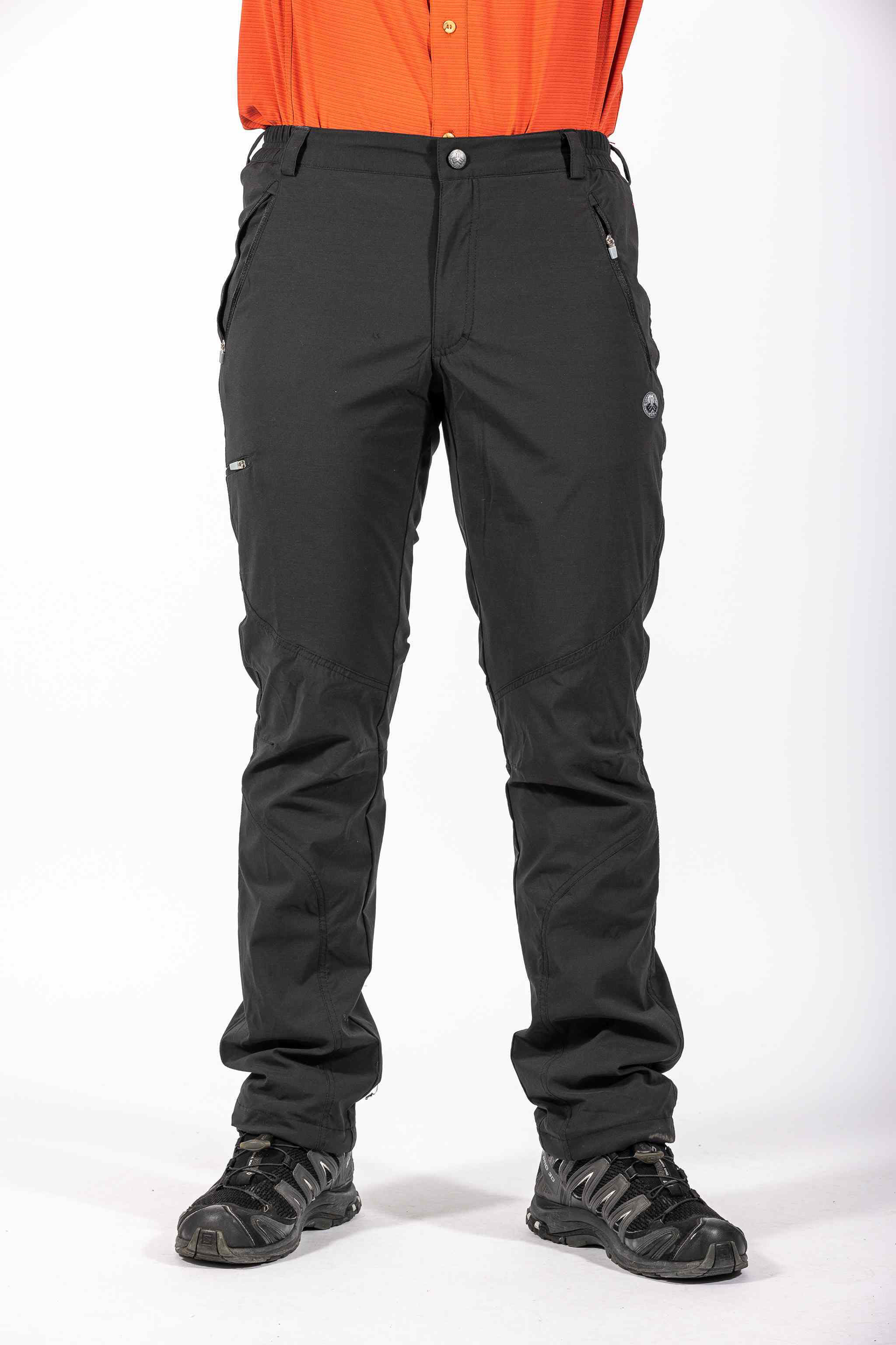 Maul Sport Nebelhorn REC Herren Trekkinghose gefüttert schwarz