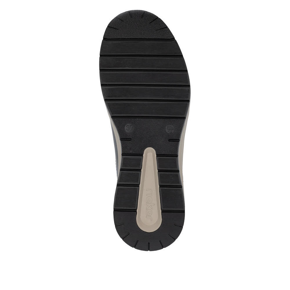 Rieker HWK Damen Halbschuhe Slipper braun