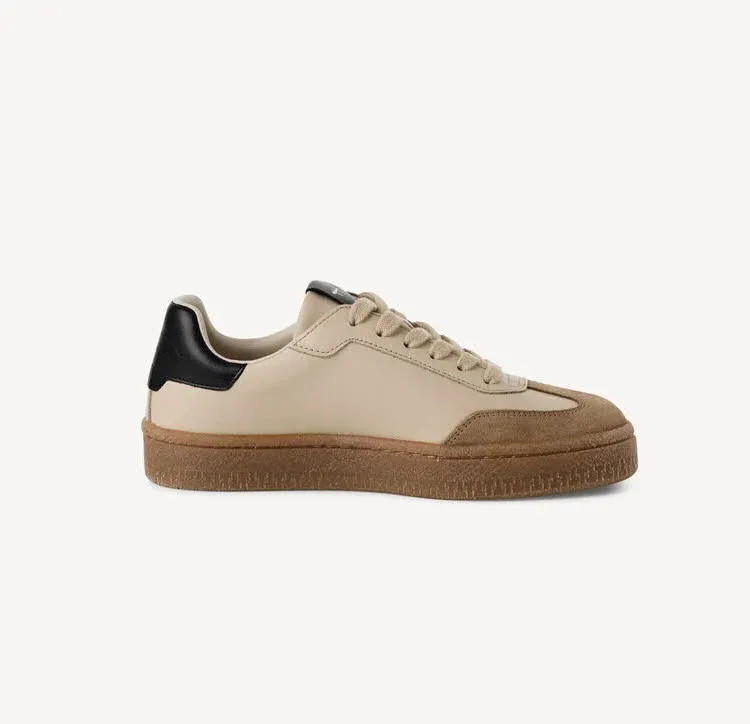 Tamaris Women Lace-up Damen Sneaker Low Halbschuhe braun beige