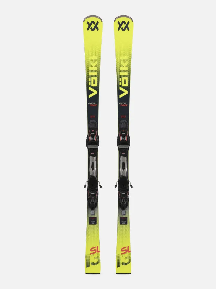 Völkl RACETIGER SL + RMOT-T 12 Slalomcarver Ski Fortgeschrittene 25/26 gelb