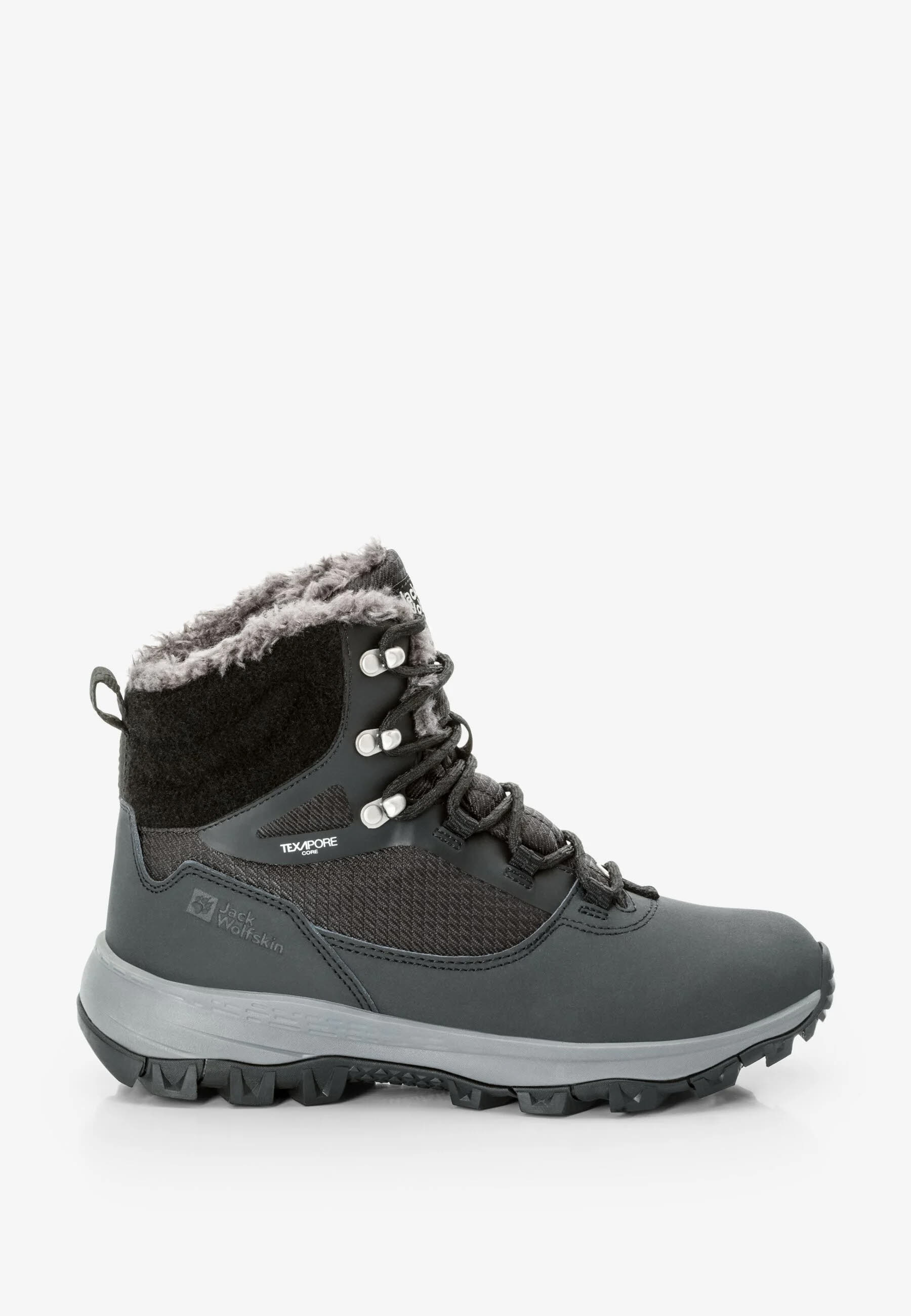 Jack Wolfskin Everquest Winterstiefel gefüttert Damen grau