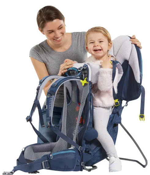 Deuter Kid Comfort Pro Unisex Kraxe Wandern Trekking midnight
