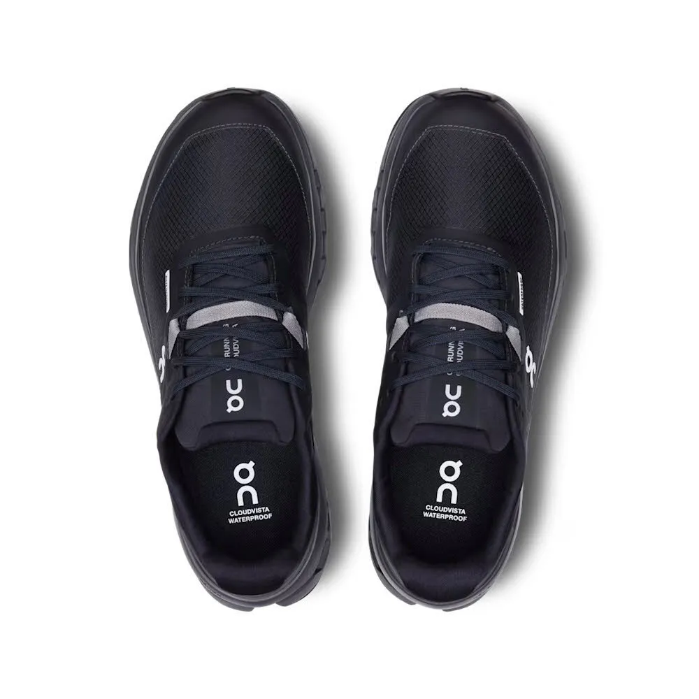On Cloudvista 2 WP Damen Joggingschuh Freizeitschuh wasserdicht schwarz