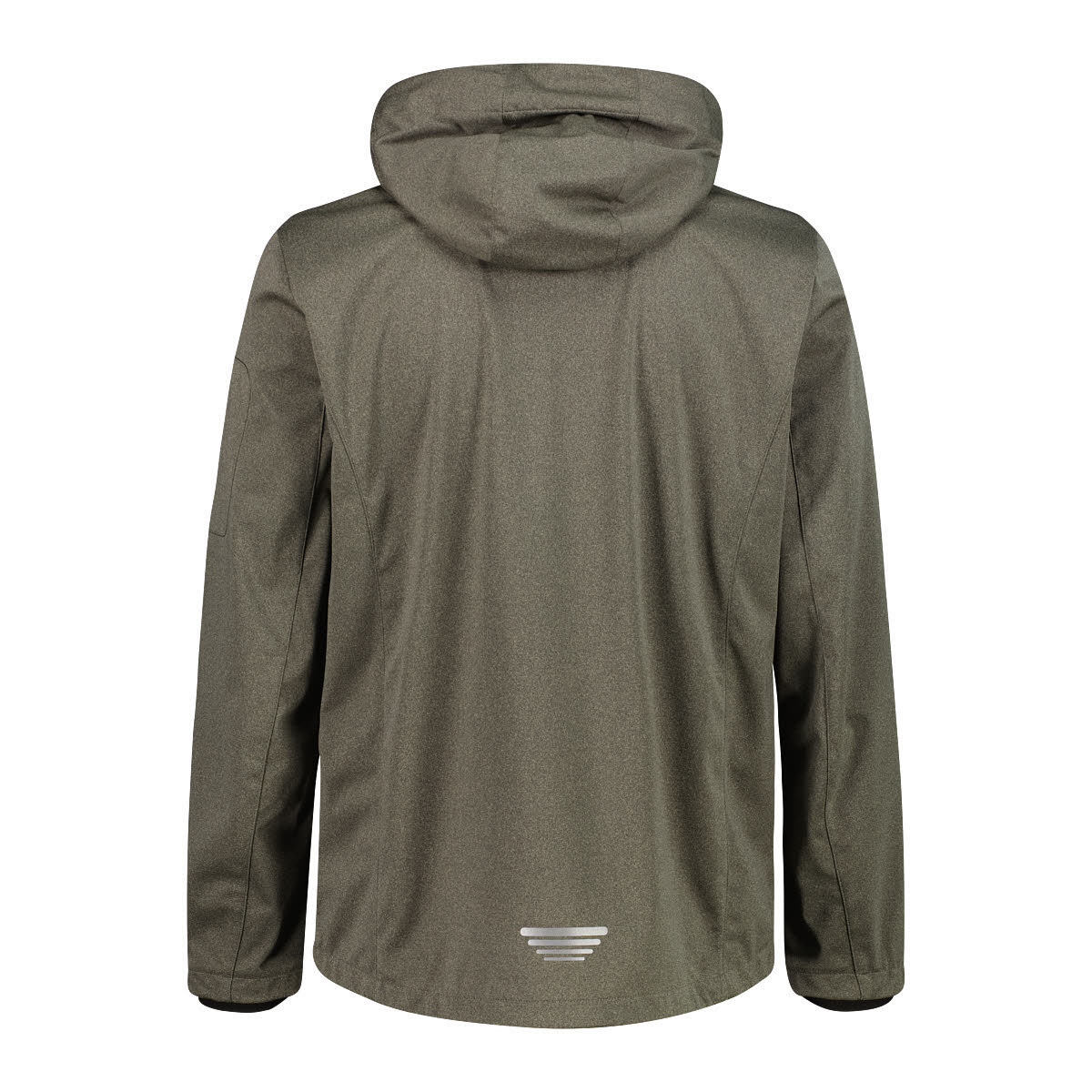 CMP MAN JACKET ZIP HOOD Herren Softshelljacke Wanderjacke sage mel-pine