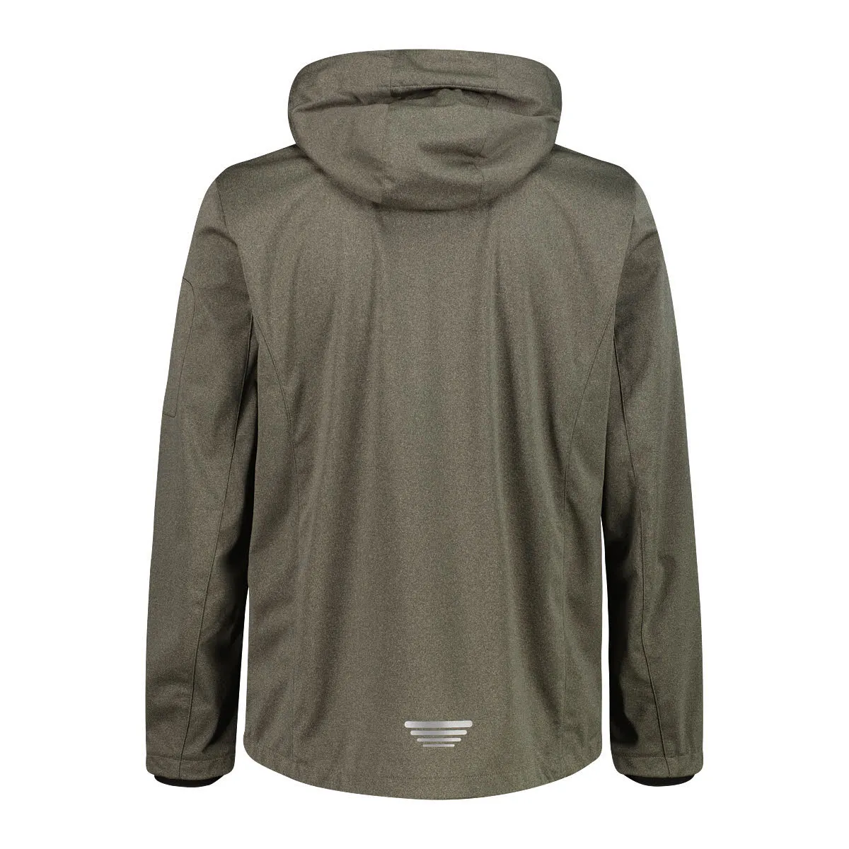 CMP MAN JACKET ZIP HOOD Herren Softshelljacke Wanderjacke sage mel-pine