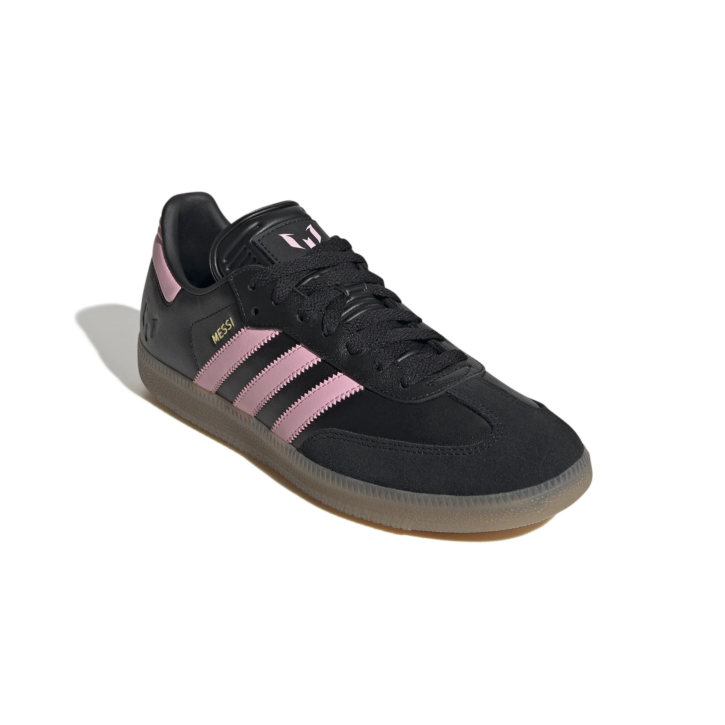 adidas SAMBA MESSI Damen Hallenschuhe Fußballschuhe schwarz/pink