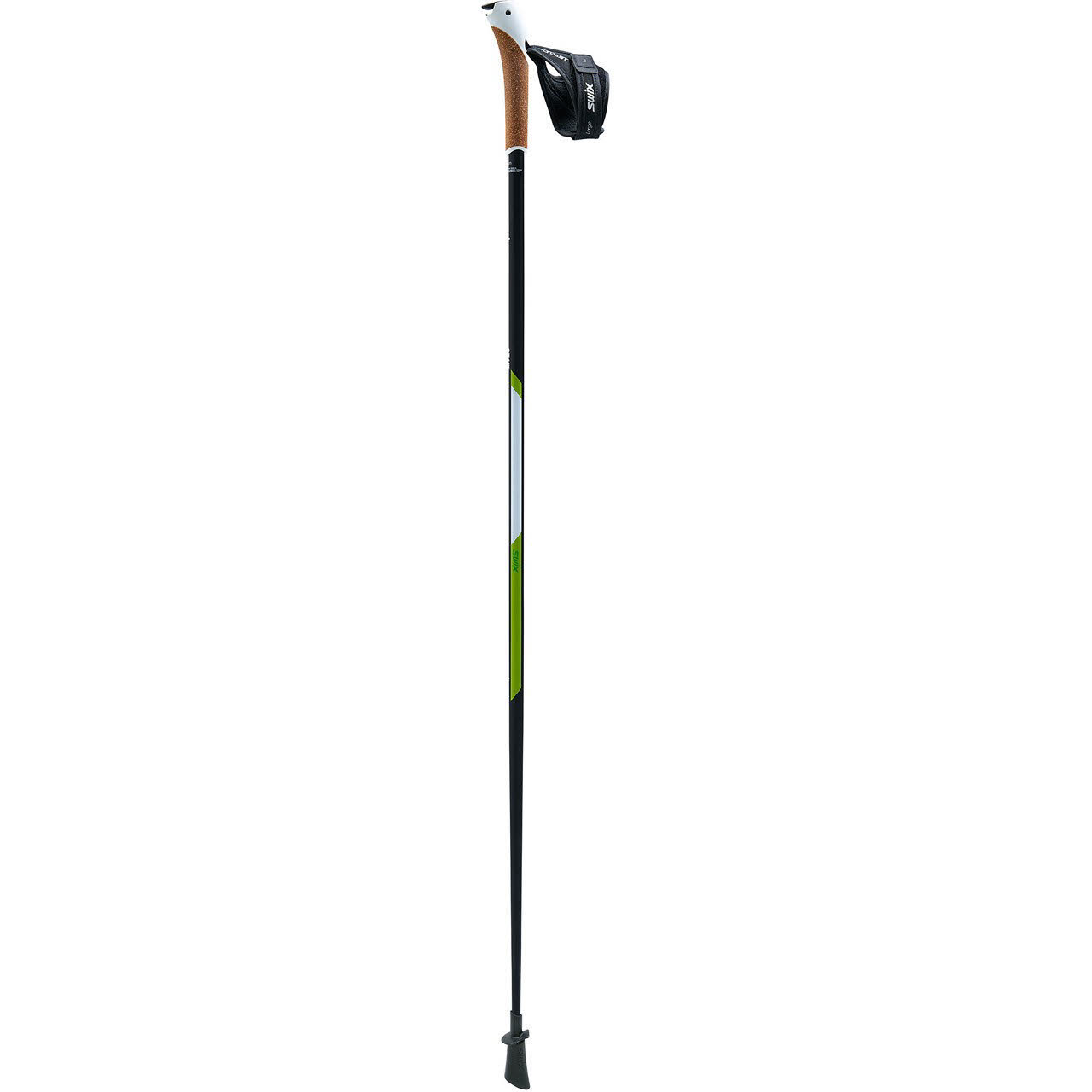 Swix CT4 Premium Nordic Walking Stöcke Lime Klickschlaufe Just Go Spitze NEU