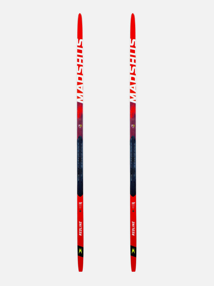 Madshus REDLINE SKATE F3 Skatingski ohne Bindung rot