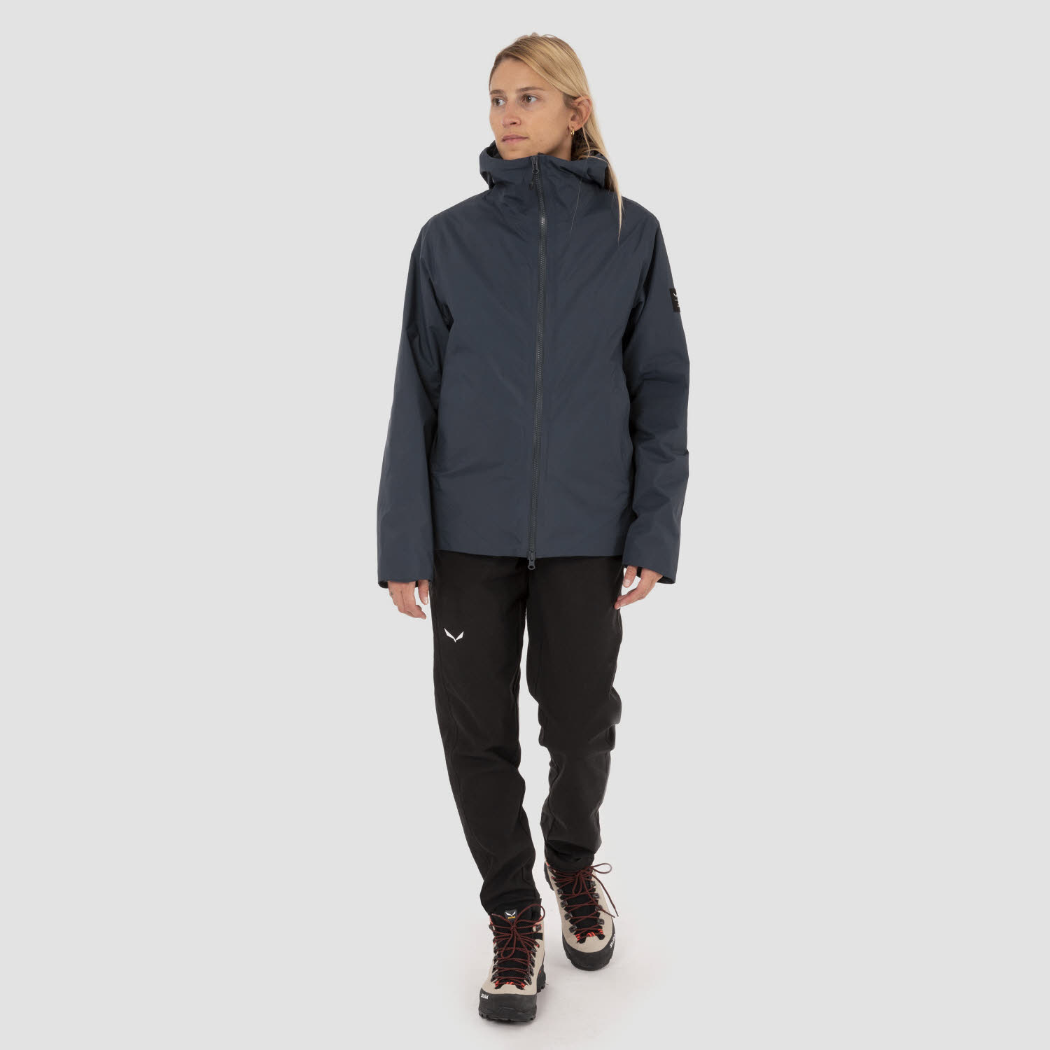 Salewa FANES 2L PTX 2/1 JKT Damen 2 in 1 Jacke blau