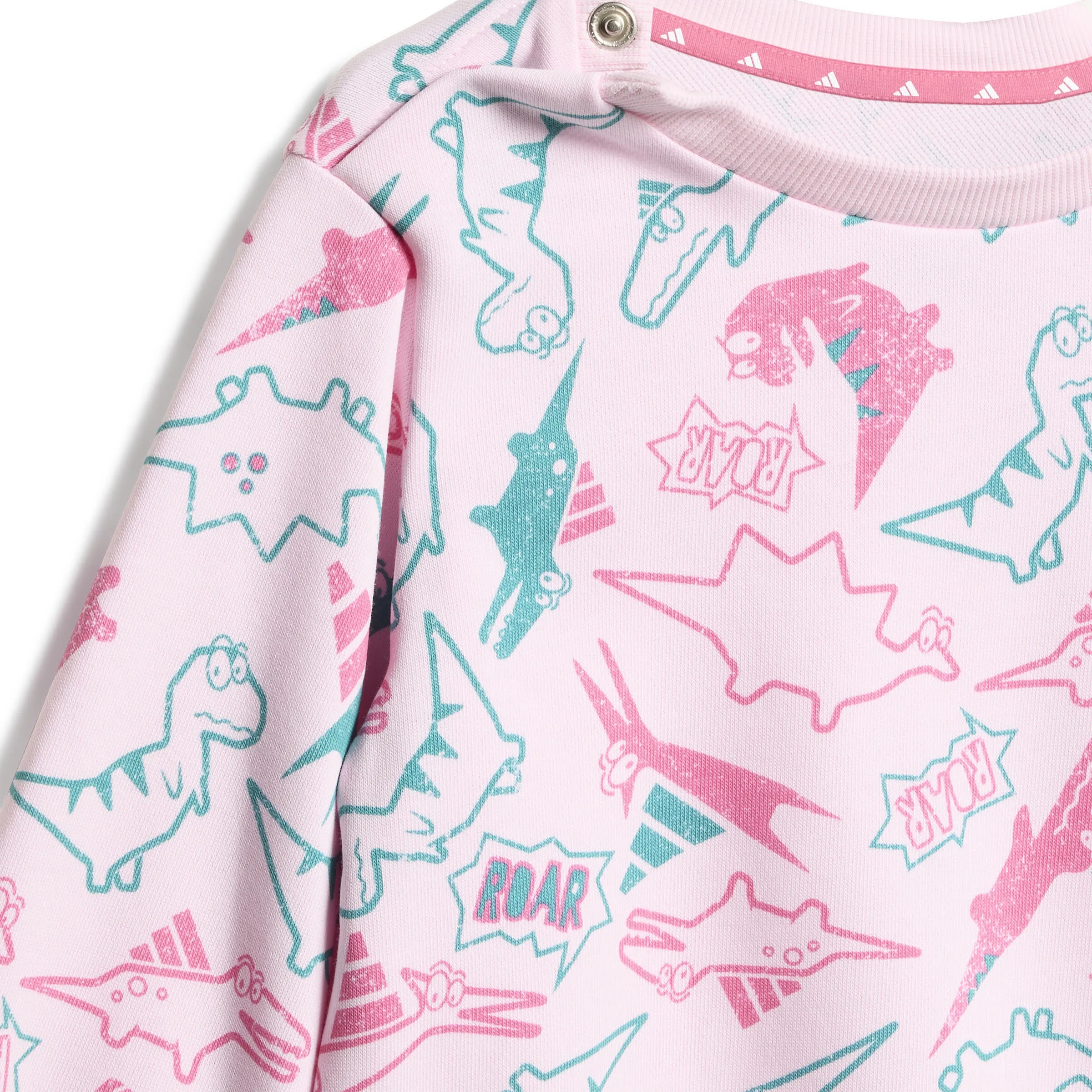 adidas Seasonal Essentials Adiraptor French Terry Mädchen Jogger-Set pink