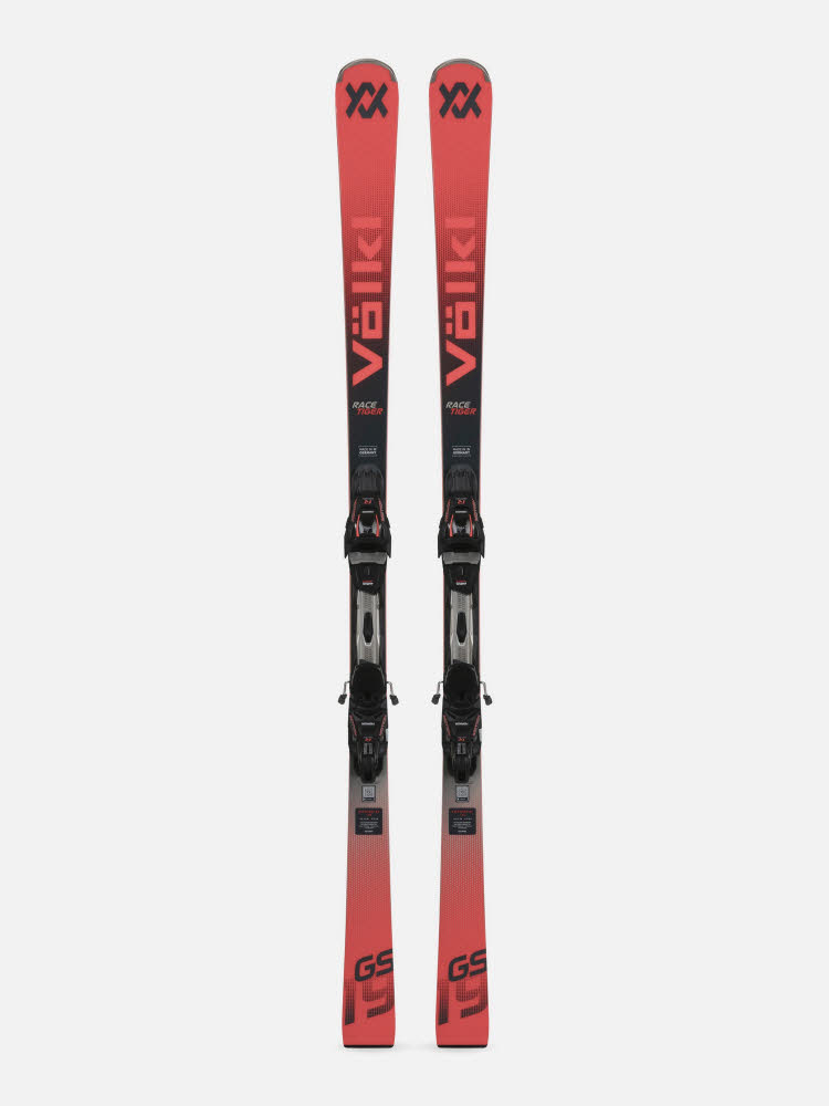Völkl RACETIGER GS + RMOT-T 12 Racecarver Ski Fortgeschrittene 25/26 rot