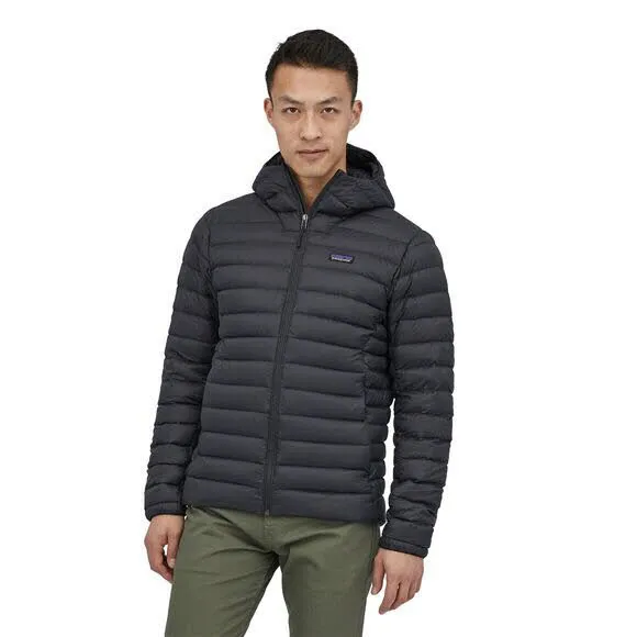 Patagonia Down Sweater Hoody Herren Daunenjacke Kapuzenjacke schwarz