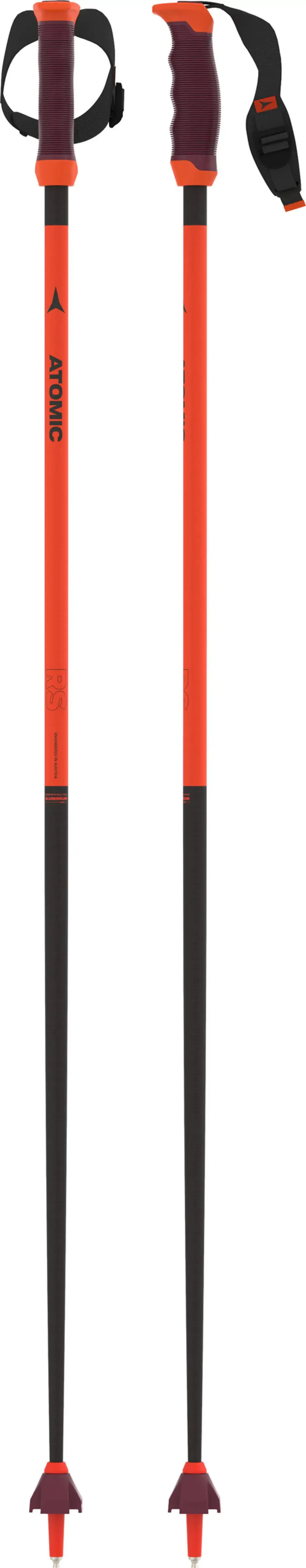 Atomic Redster RS SQS Unisex Skistöcke Ski Poles Ski Alpin Aluminium rot NEU