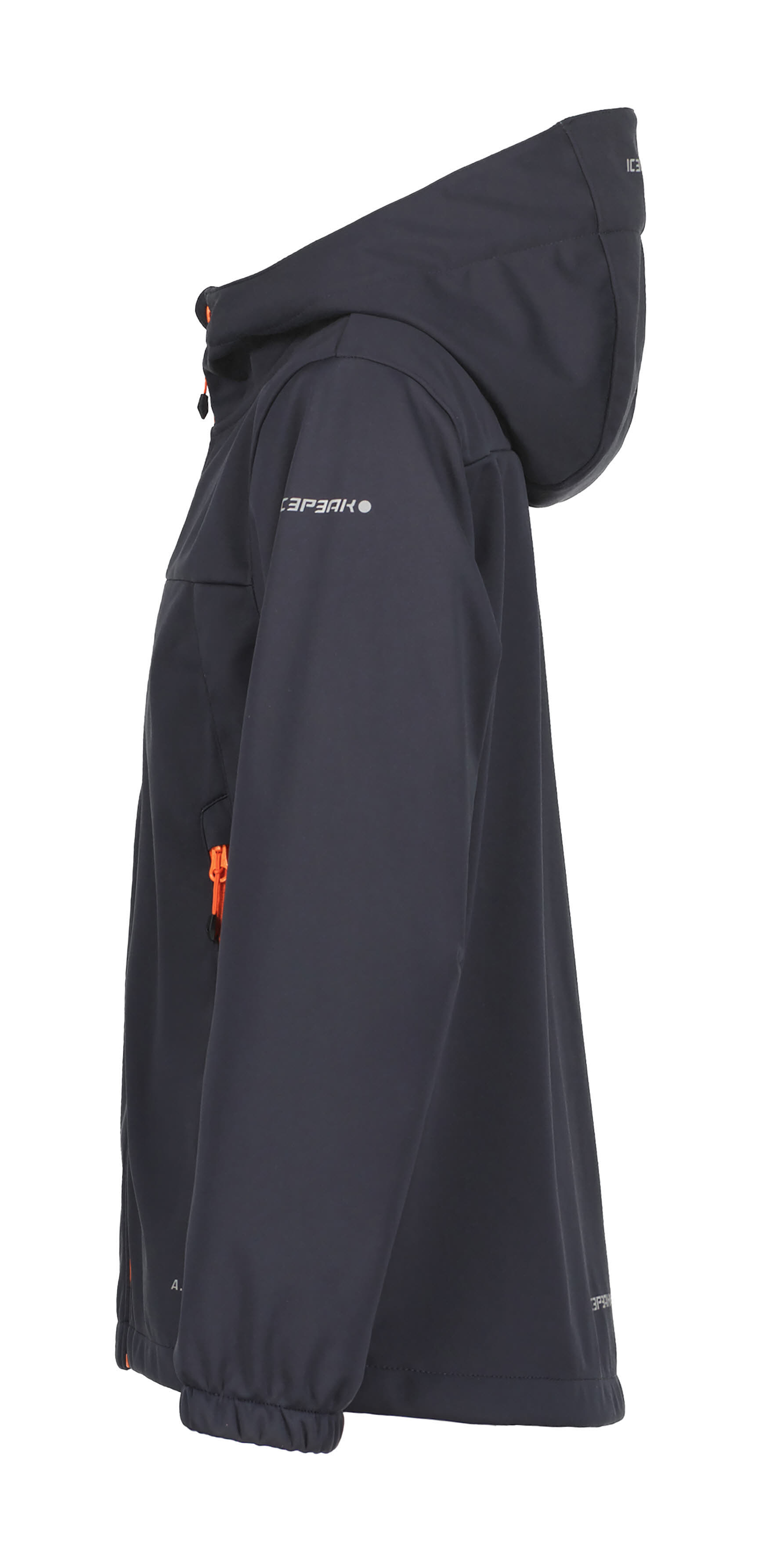 Icepeak Kline JR Jungen Softshelljacke Windstopper Grau