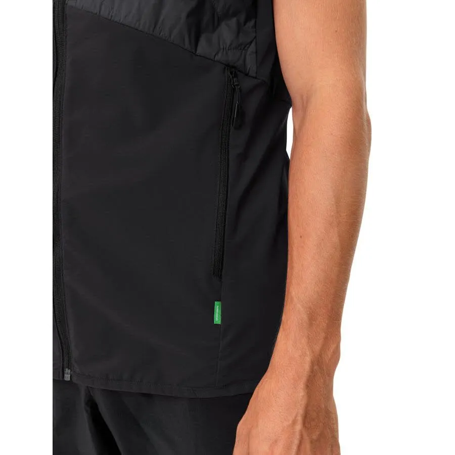 Vaude Brenva Weste II Herren Hybrid-Isolationsweste Wanderweste schwarz