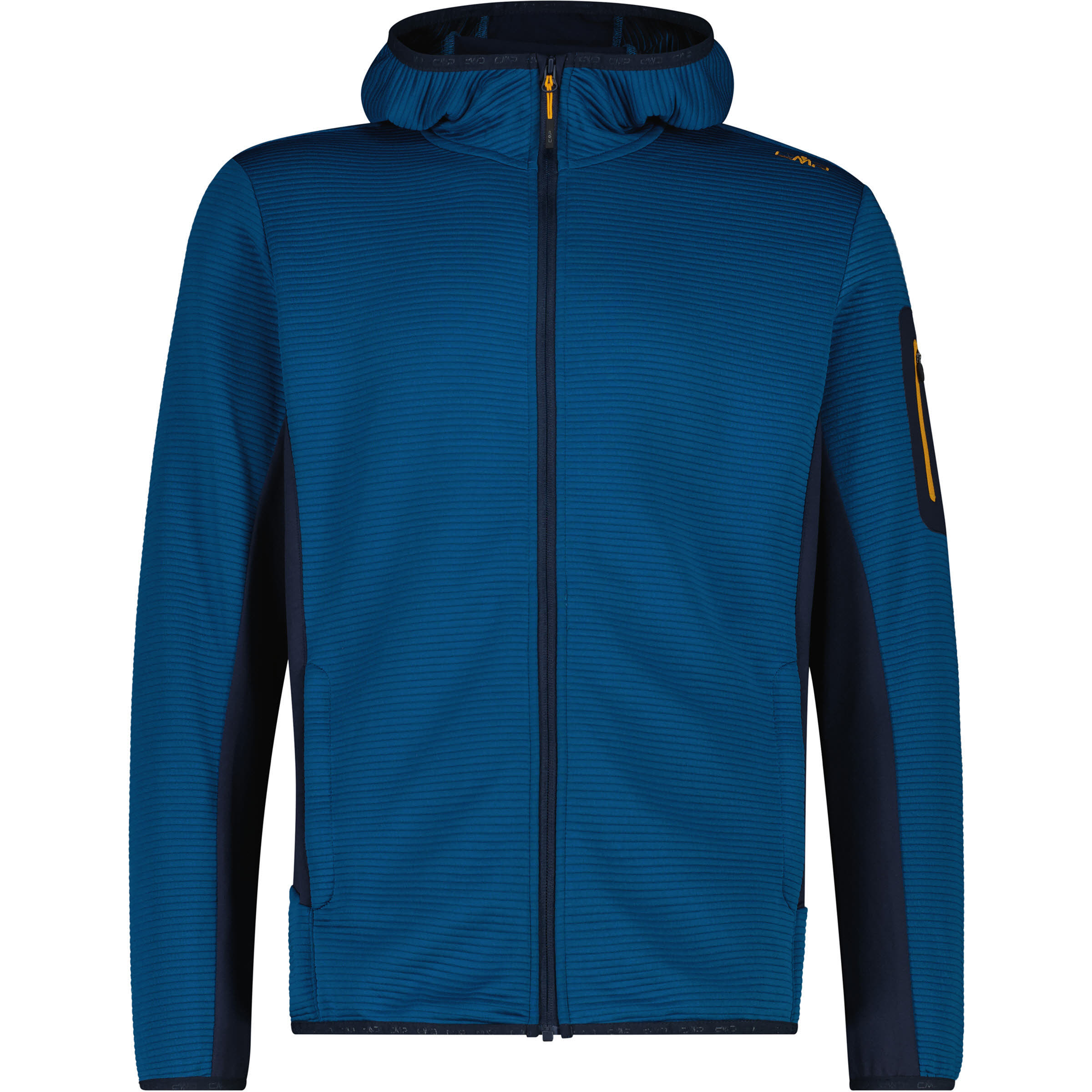 CMP JACKET FIX HOOD Herren Fleecejacke petroleum