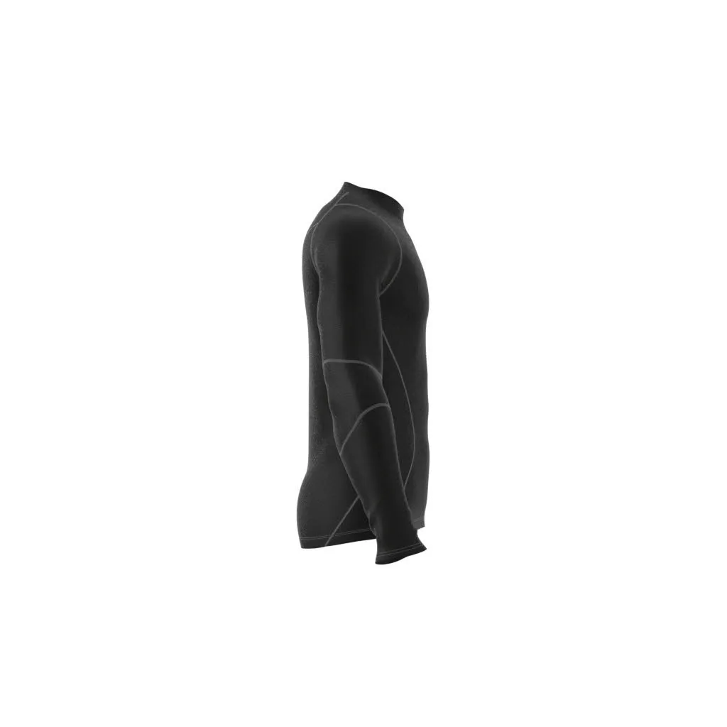 Adidas Techfit COLD.RDY Training Longsleeve Recycelt Microfleece Baselayer Herren Schwarz