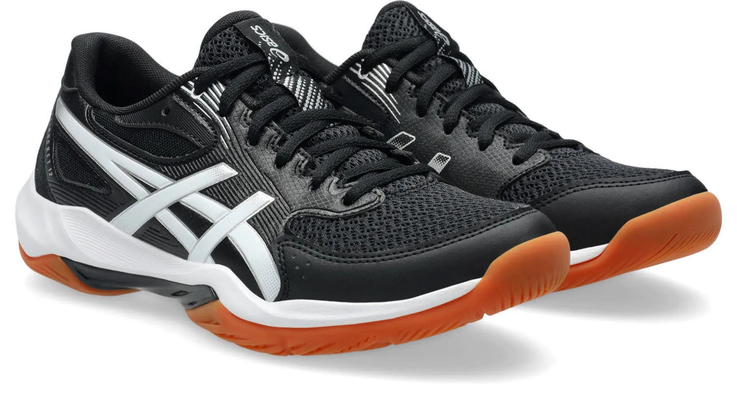 Asics GEL-ROCKET 12 Damen Sportschuhe Hallenschuhe black/white