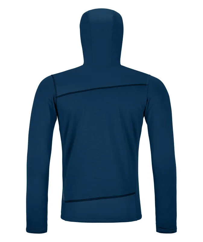 Ortovox FLEECE LIGHT HOODY Herren Fleecehoodie blau