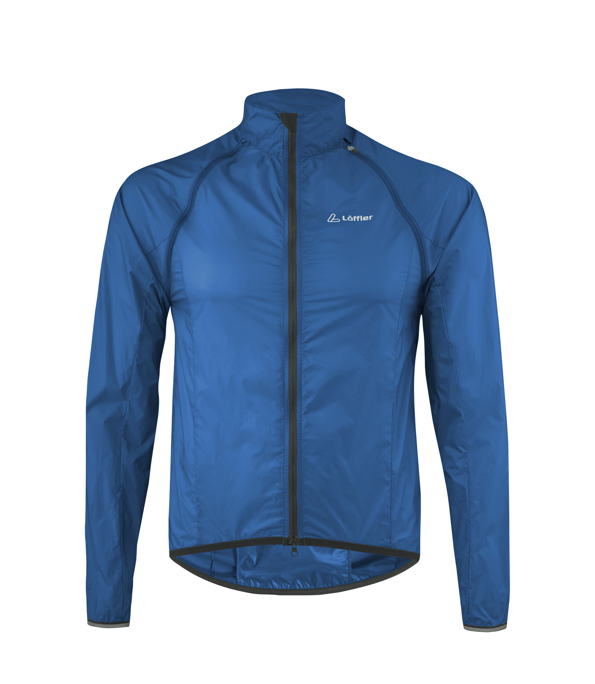 Löffler BIKE ZIP-OFF JACKET WINDSHELL Herren Radjacke blau