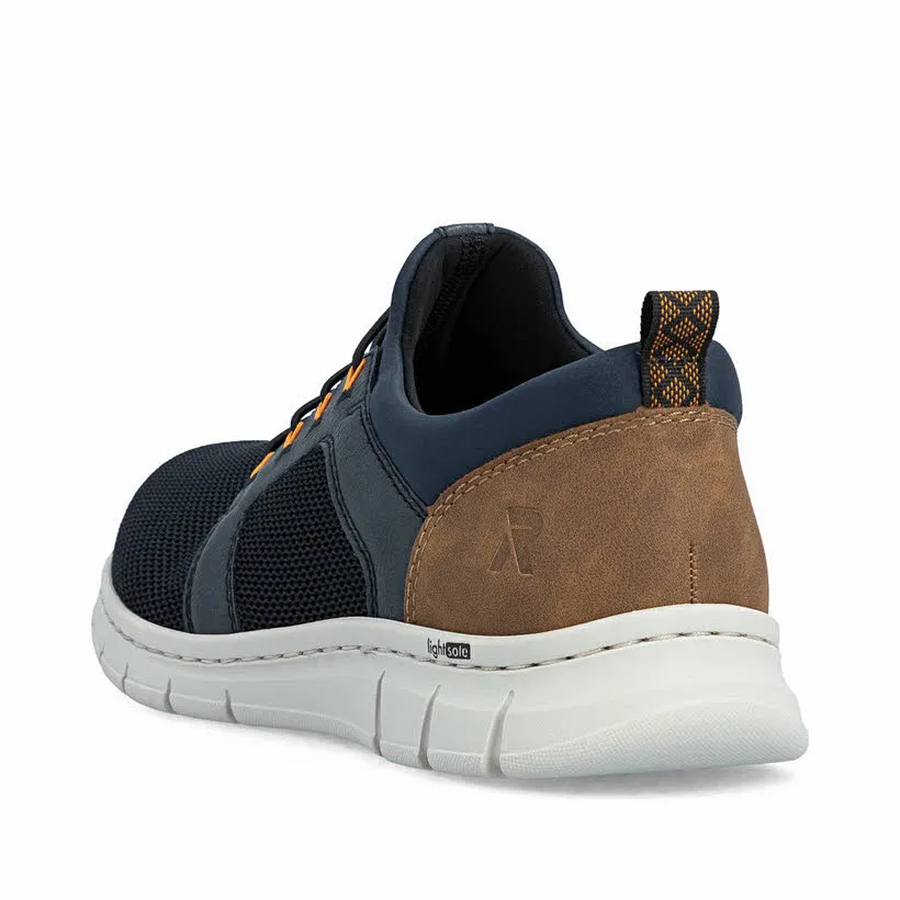 Rieker Herren Slipper blau