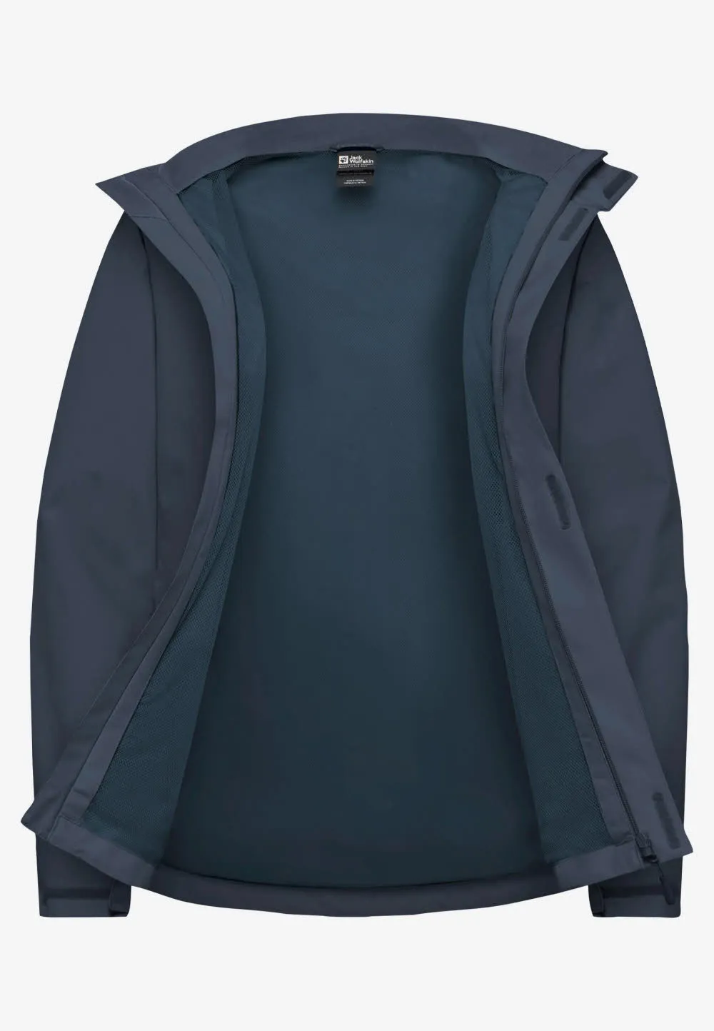 Jack Wolfskin Trailtime 2L Jkt Herren Regenjacke Allwetterjacke blau