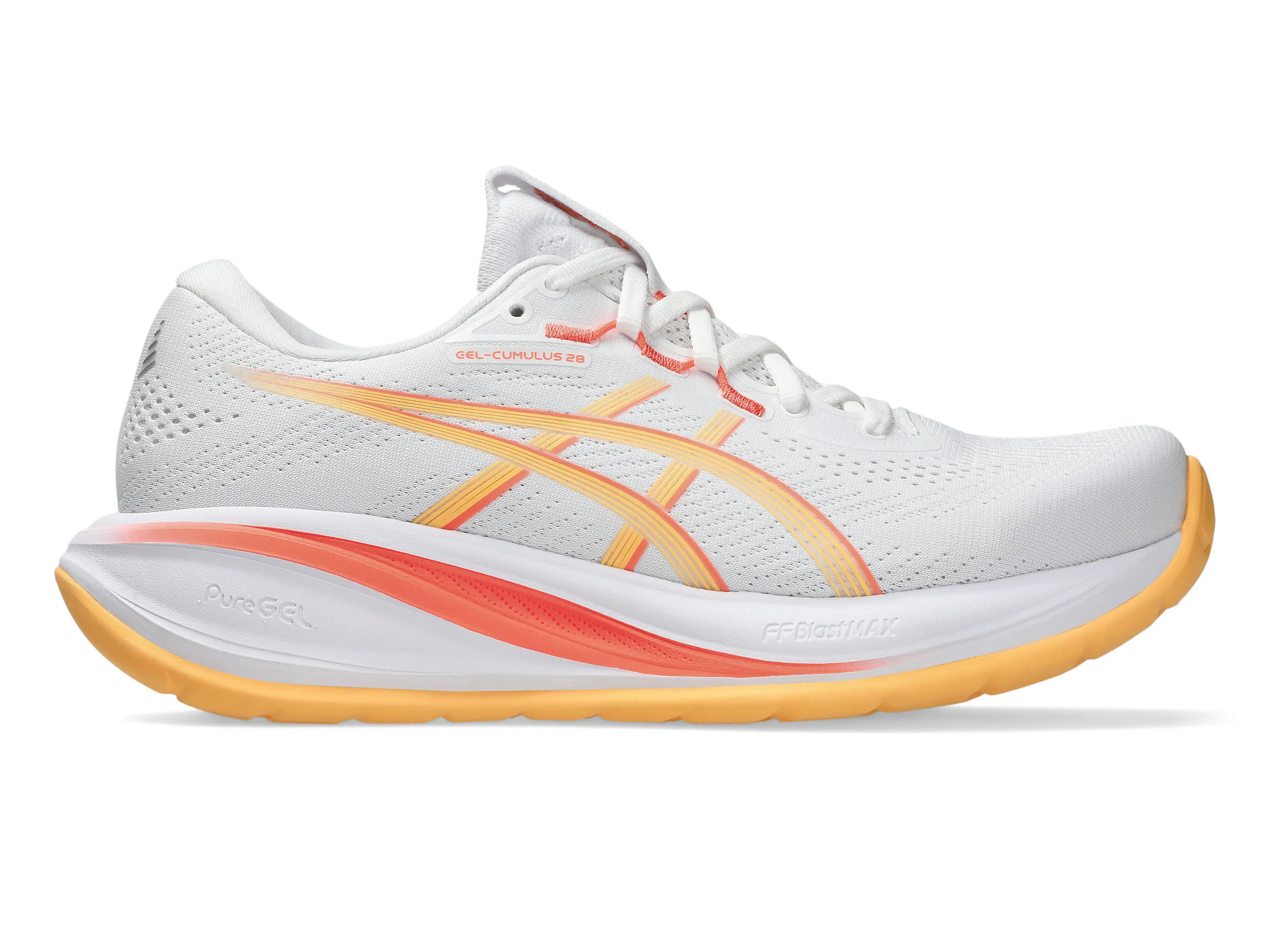 ASICS GEL-CUMULUS 28 Damen Laufschuh Joggingschuh weiß