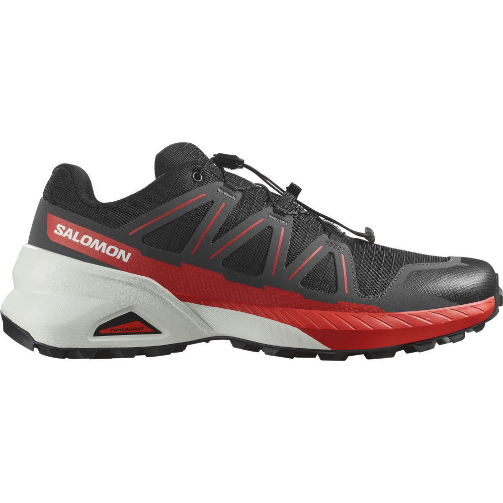Salomon SPEEDCROSS PEAK Damen Trailrunning Schuhe Laufschuhe schwarz/rot/weiß