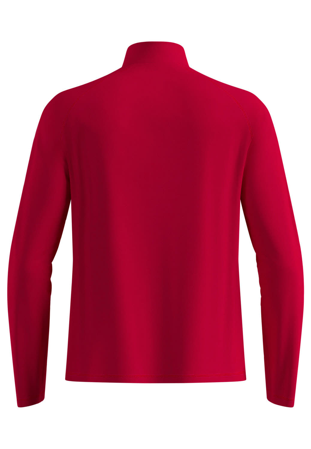 Odlo ESSENTIAL WARM 1/2 ZIP Herren Midlayer Zipper rot
