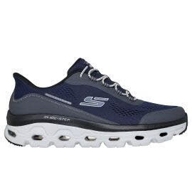 Sketcher GLIDE-STEP SOLE - GLOVER PEAK Schnürschuh Herren blau