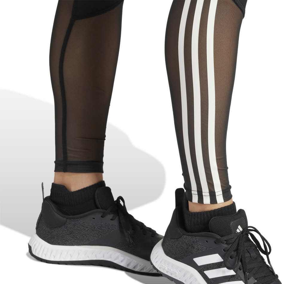 adidas Hyperglam Full-Length Leggings Damen Sportleggings schwarz