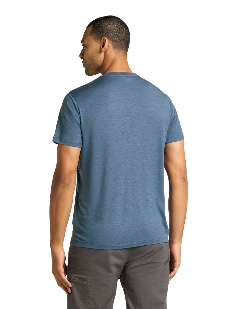 Icebreaker Merino 150 Tech Lite T-Shirt Van Camp Herren blaugrau