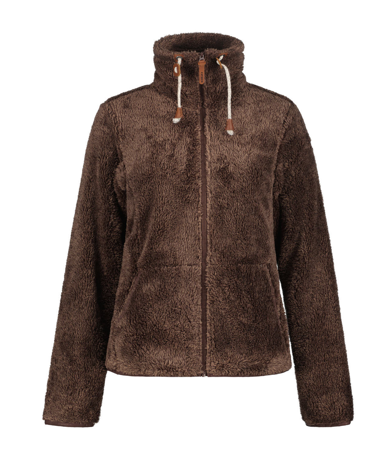 ICEPEAK DA ICEPEAK COLONY Fleecejacke Damen chocolate brown