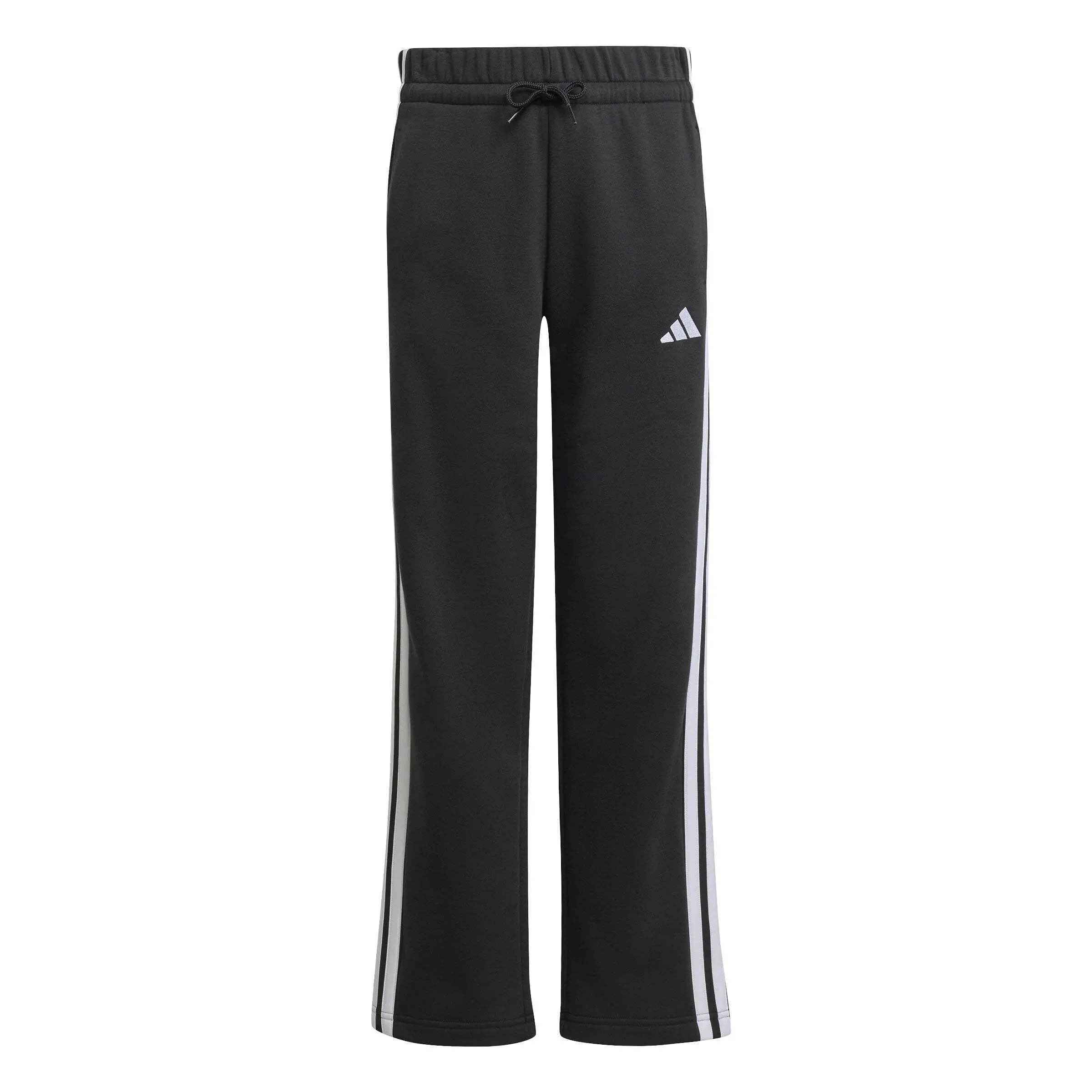 Adidas JG 3S FL TS 240 Kinder Trainingsanzug schwarz/weiß