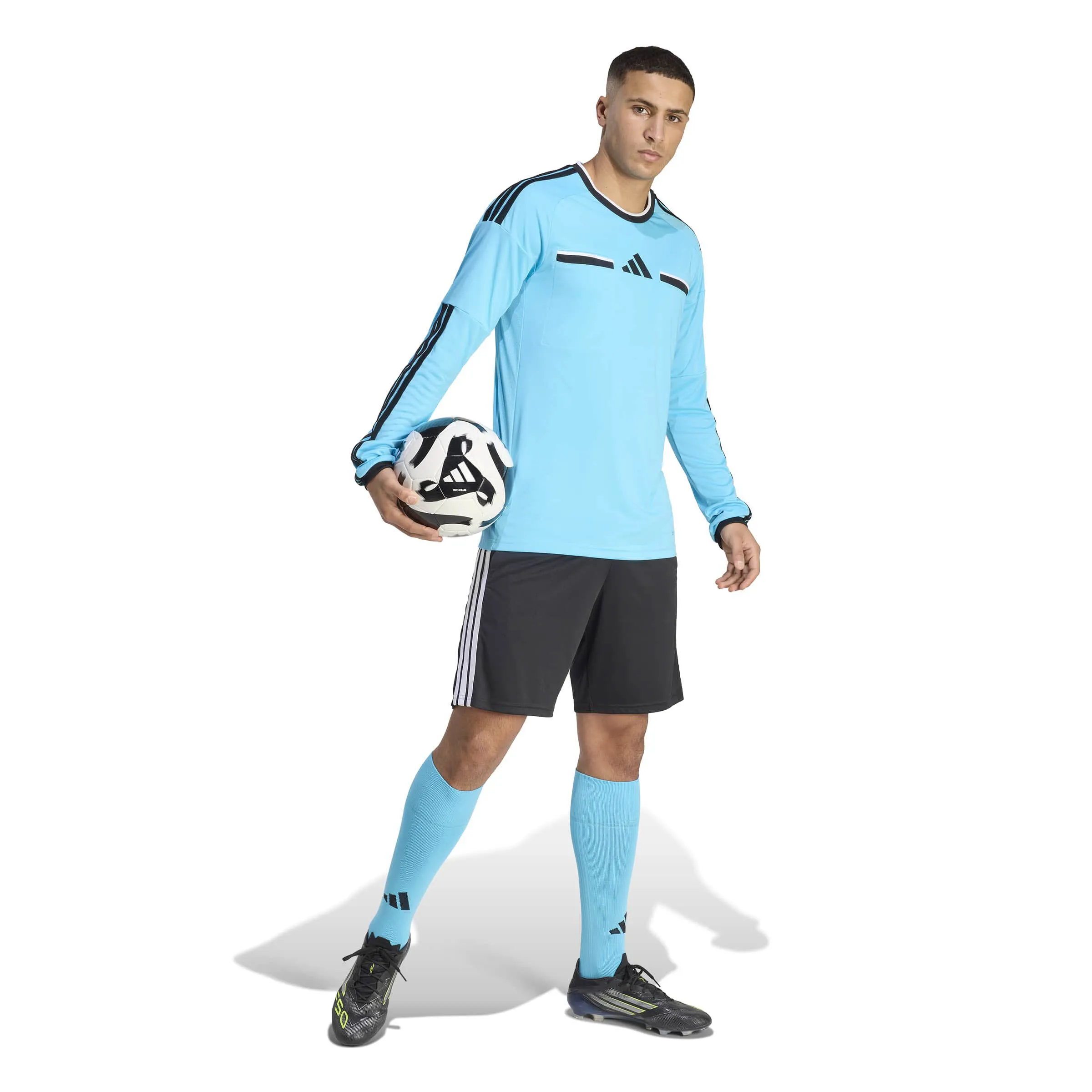 adidas Referee 26 Jersey Long Sleeve Herren Schiedsrichter Trikot blau