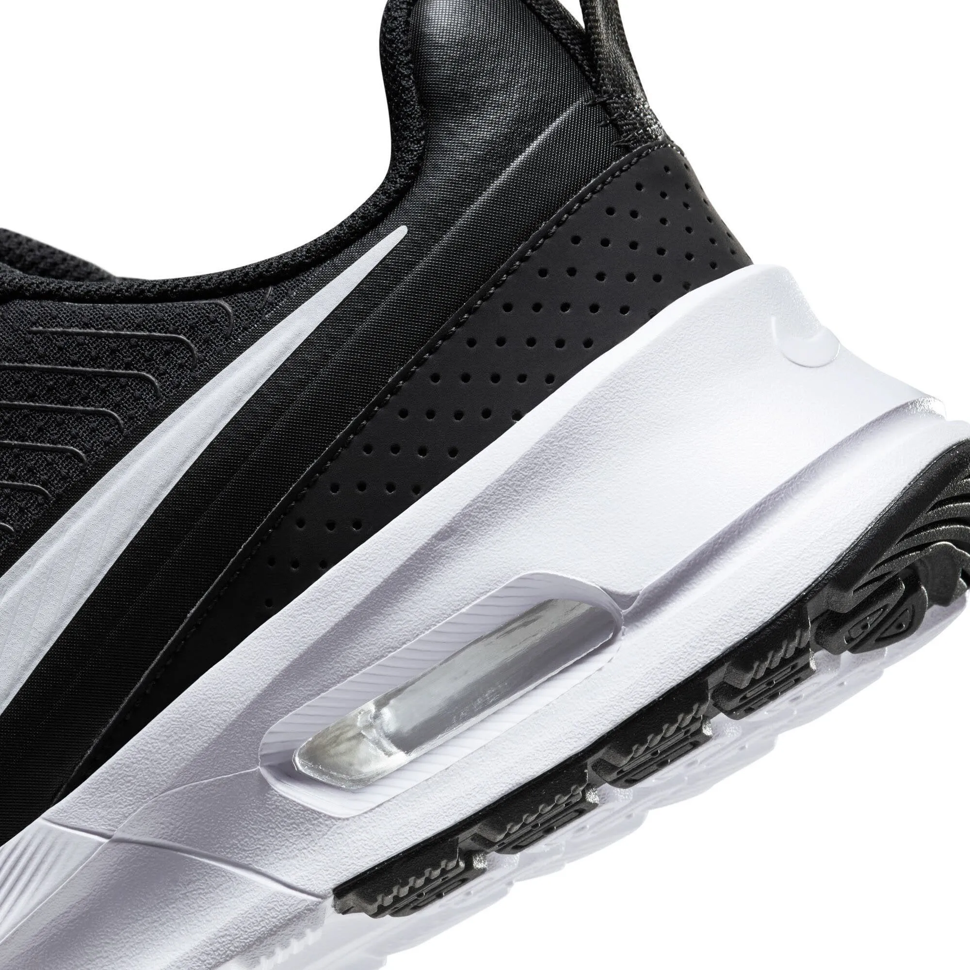 Nike Air Max Nuaxis Herren Freizeitschuhe schwarz