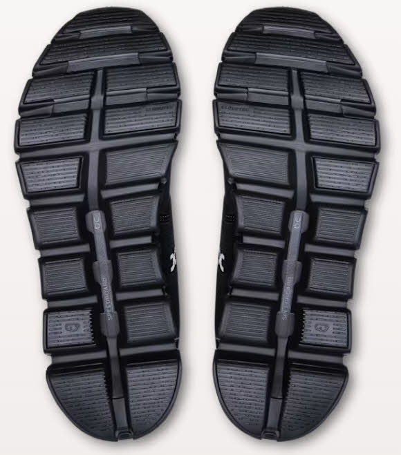 ON Cloud 6 WP Sneaker Freizeitschuh wasserdicht Damen schwarz