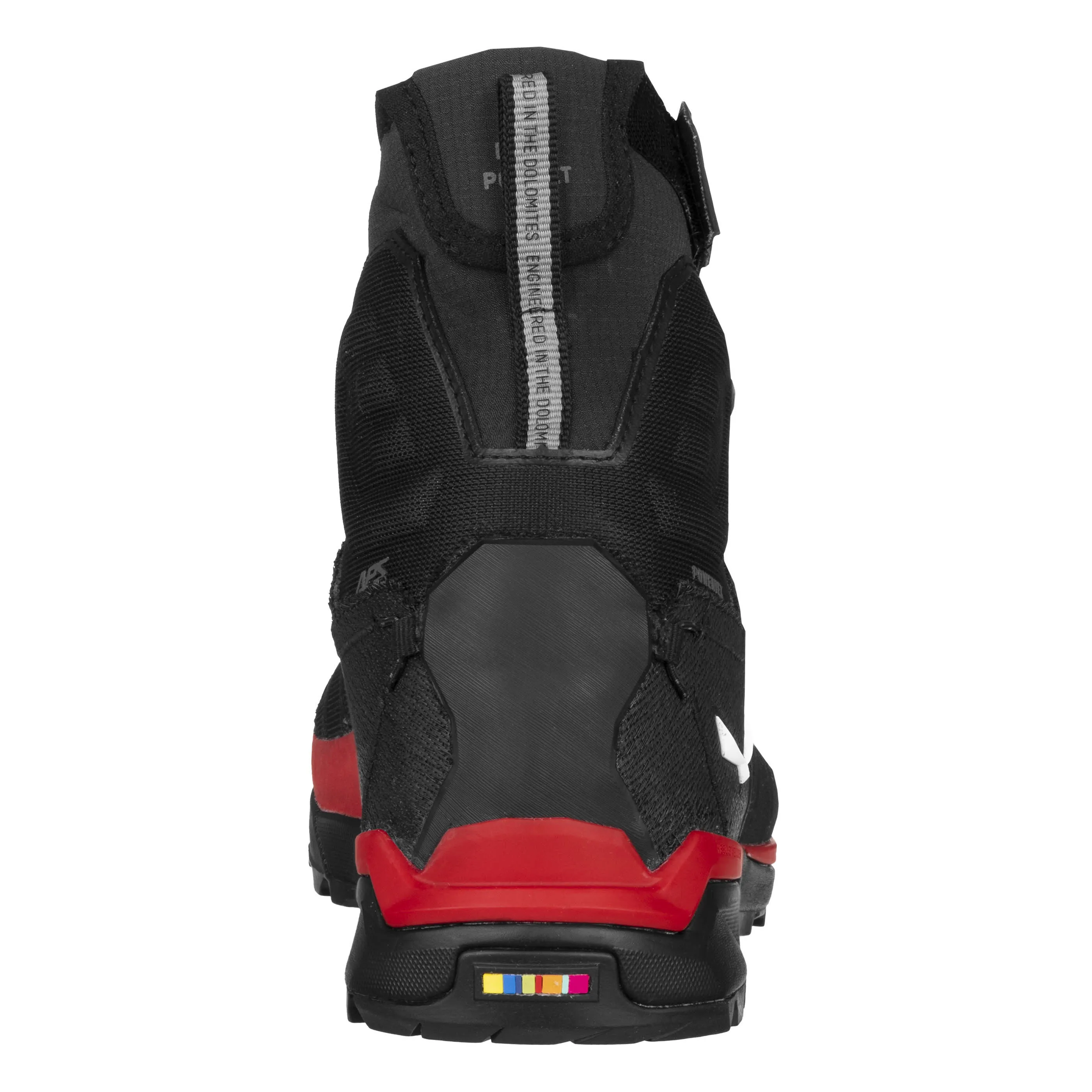 Salewa ORTLES LIGHT MID PTX BOOT M Bergschuh Damen schwarz rot