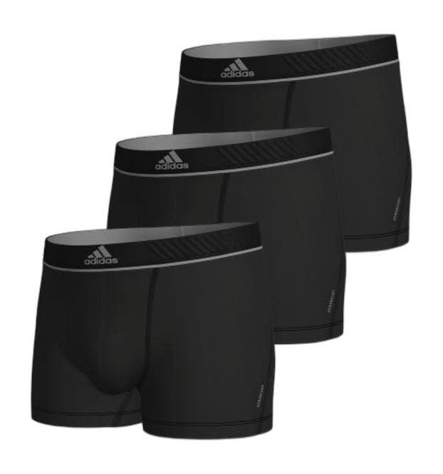 adidas Boxershorts Men Active Micro Flex Eco Trunk schwarz