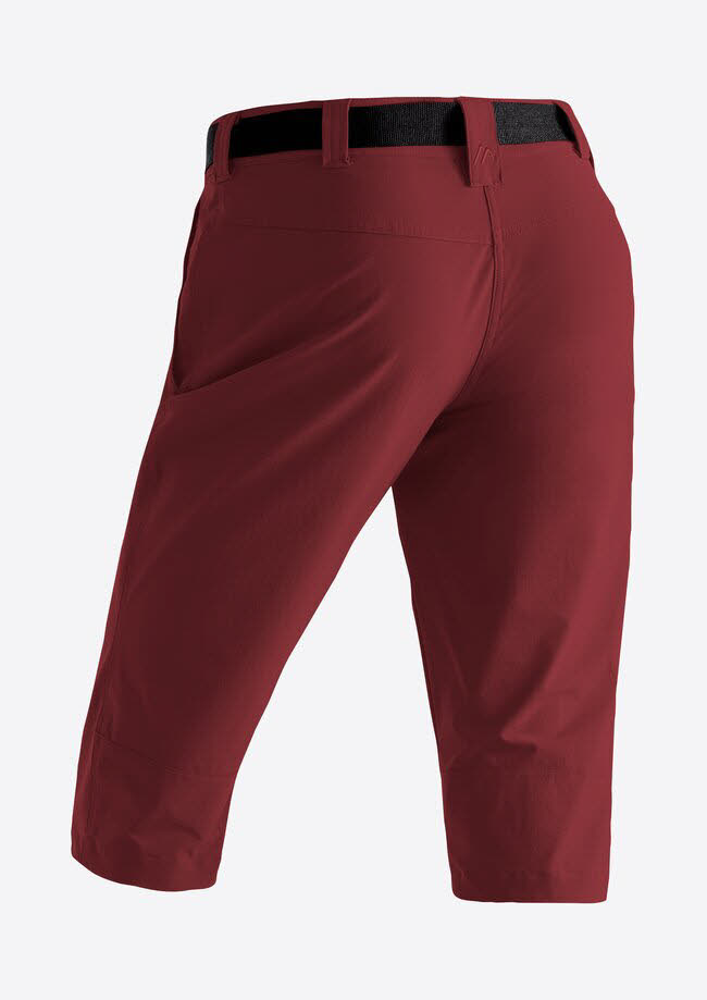 Maier Sports Inara slim 3/4 Da-Capri Damen Wandershorts Trekkingshorts sun-dried tomato NEU