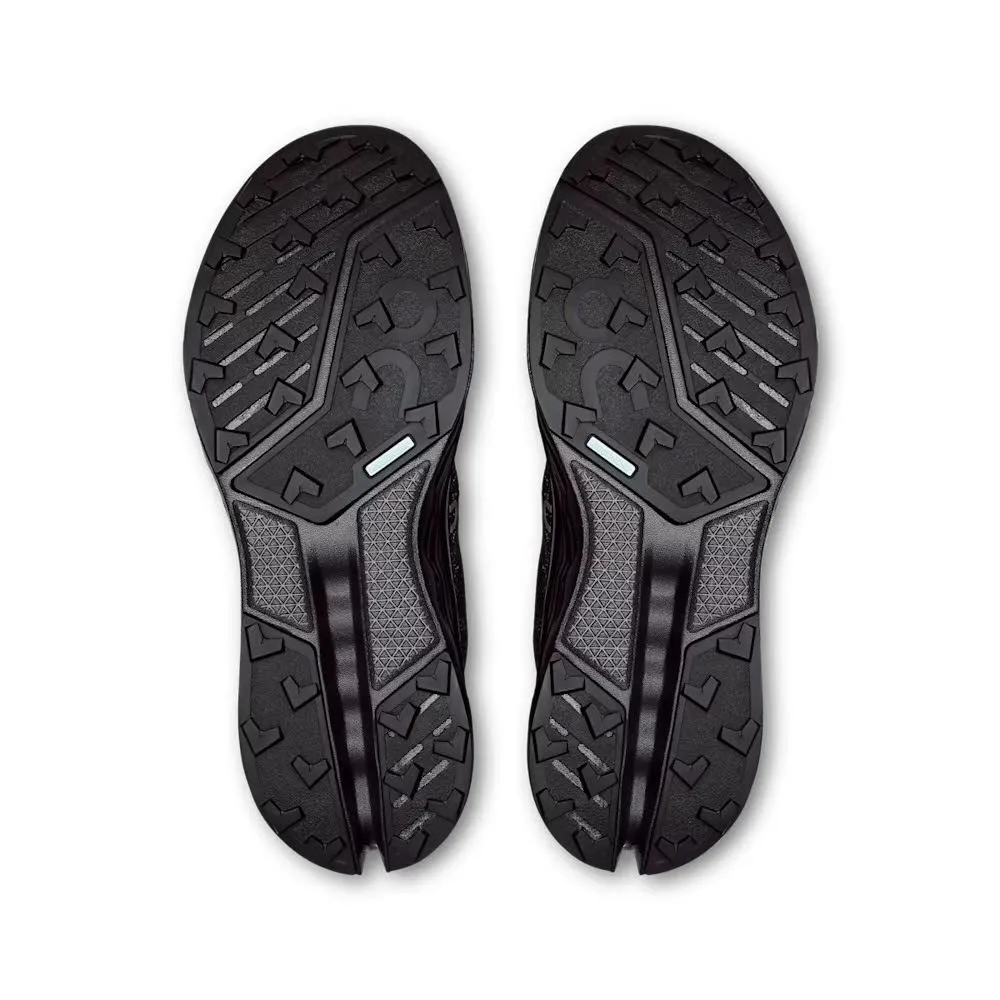 ON Cloudsurfer Trail 2 Waterproof Herren Sneaker Laufschuhe schwarz