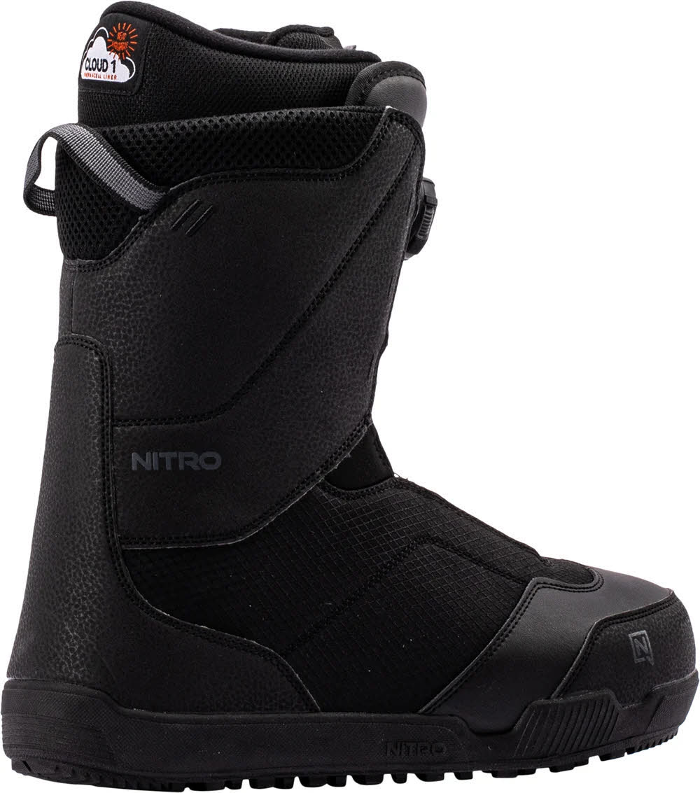 Nitro Tangent BOA Boots Erwachsene Snowboardschuhe Snowboardstiefel schwarz