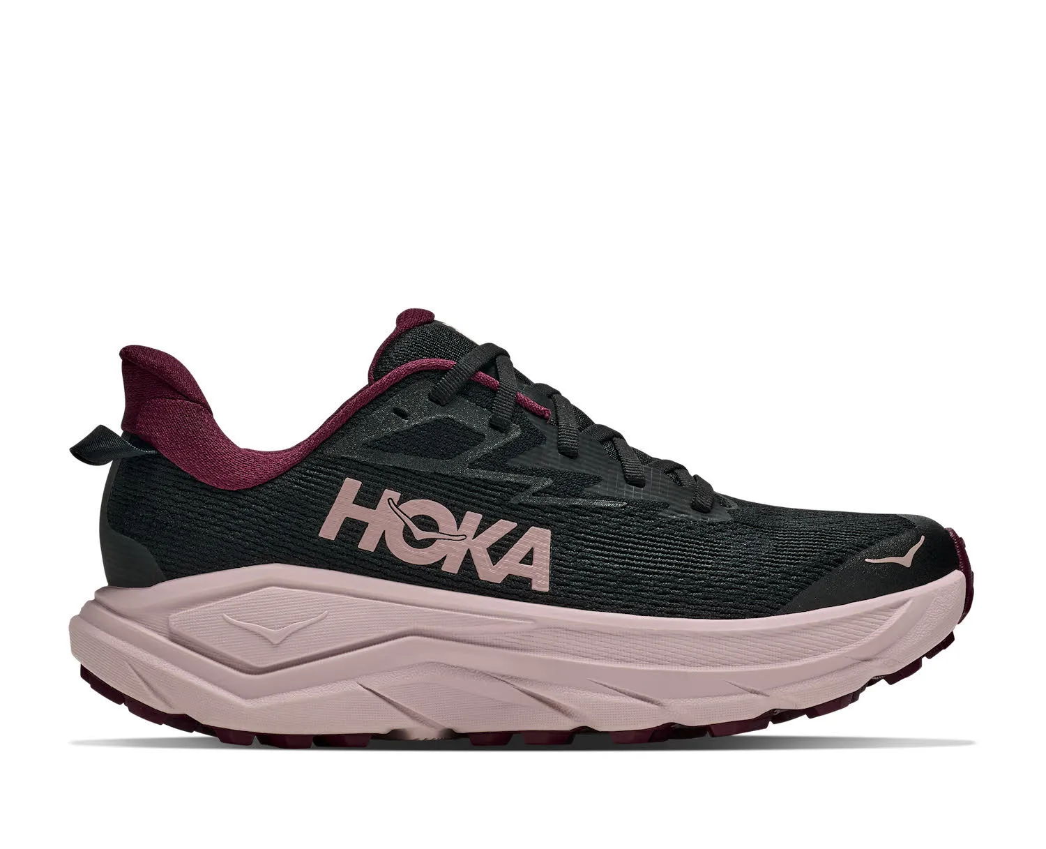 Hoka CHALLENGER 8 Damen Trailrunningschuhe Laufschuhe schwarz/pink