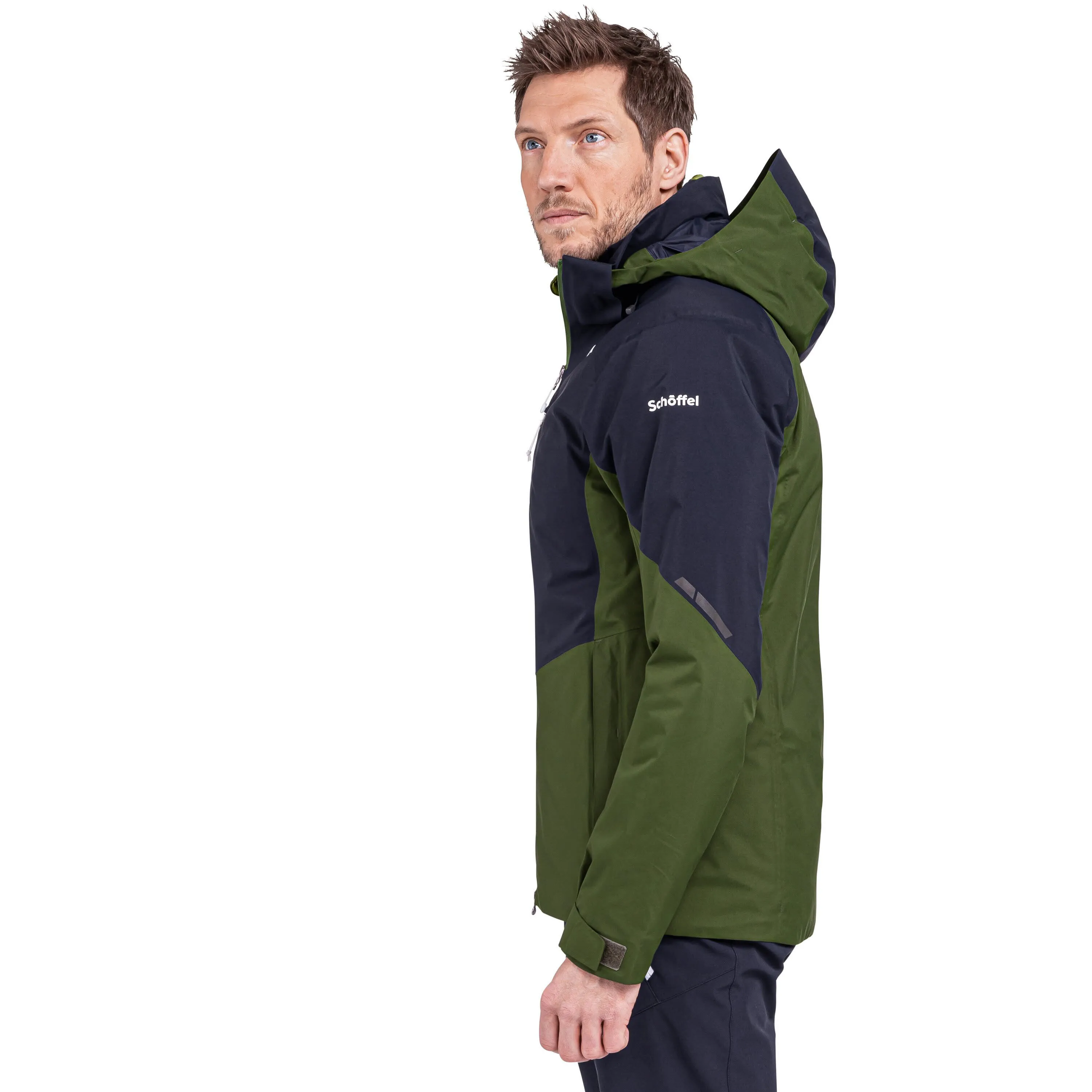 Schöffel 2L Jacket Gschurn Herren Regenjacke Wanderjacke blau