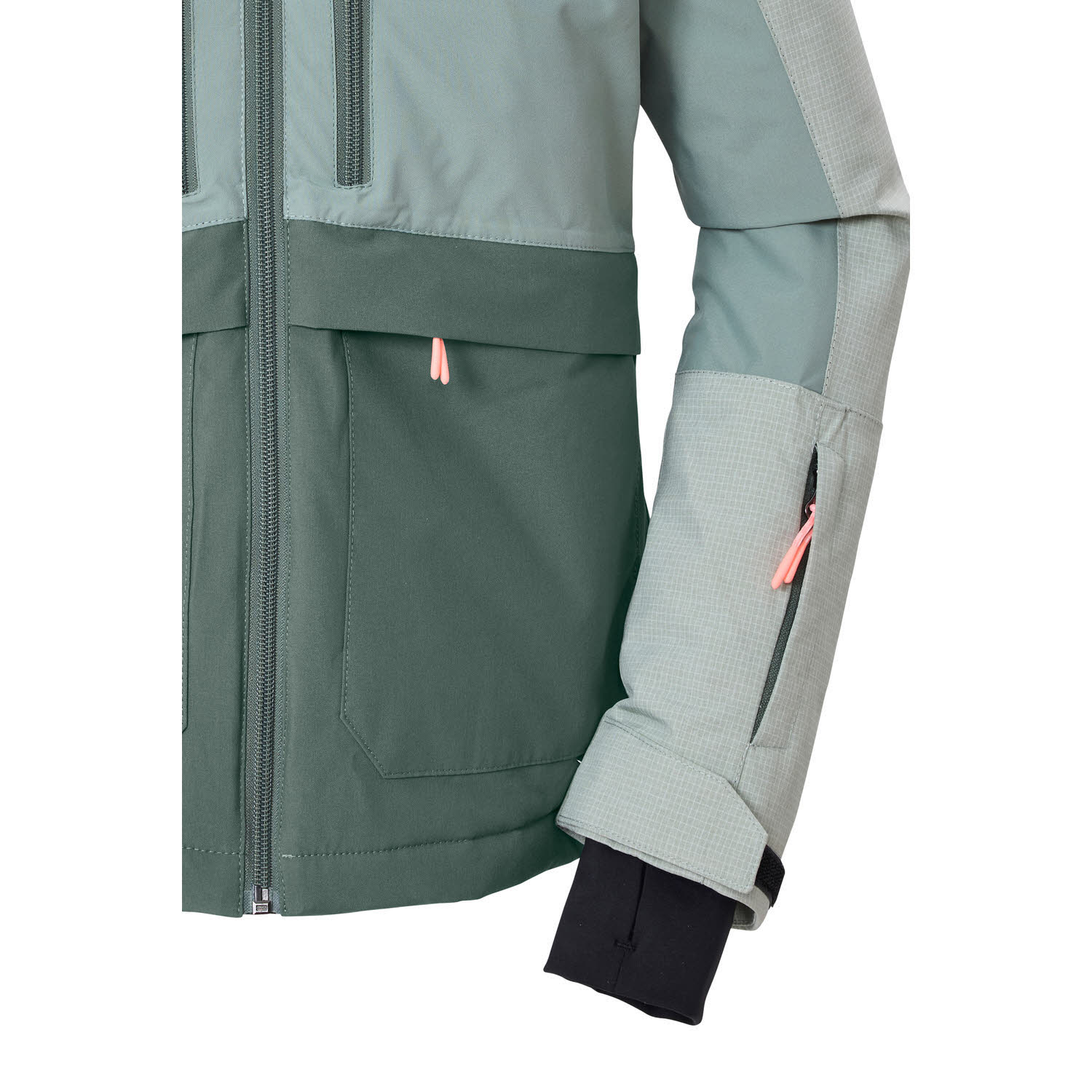 Killtec KOW 160 GRLS JCKT Mädchen Skijacke Winterjacke sanftes salbei