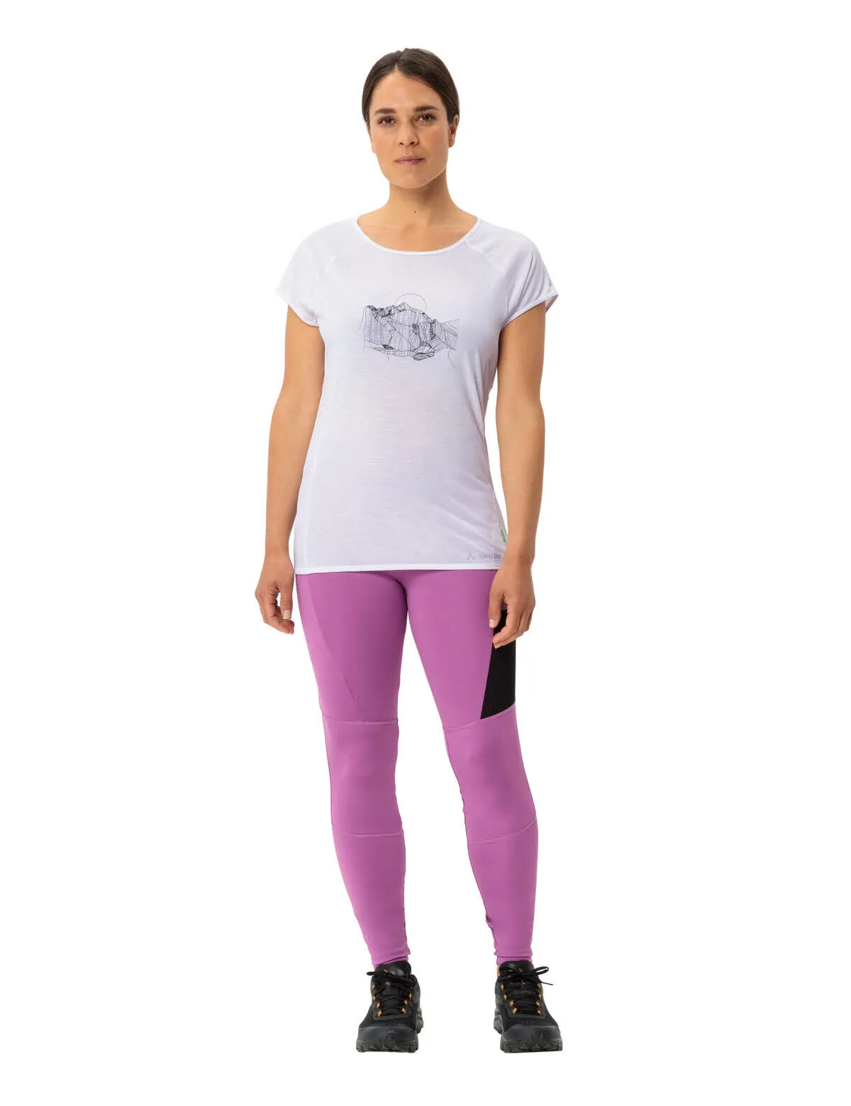 Vaude Tekoa T-Shirt II Wandershirt Damen weiß