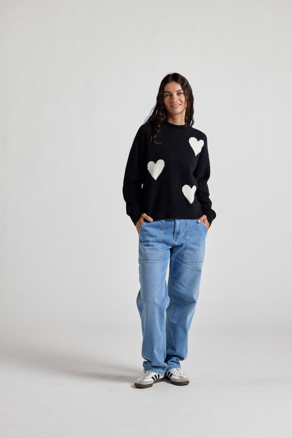 Maloja CaramuloM Damen Fleccepullover Strickpullover schwarz