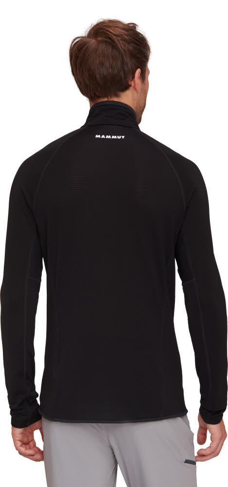 Mammut Aenergy Light ML Half Zip Pull Herren Skirolli Midlayer schwarz